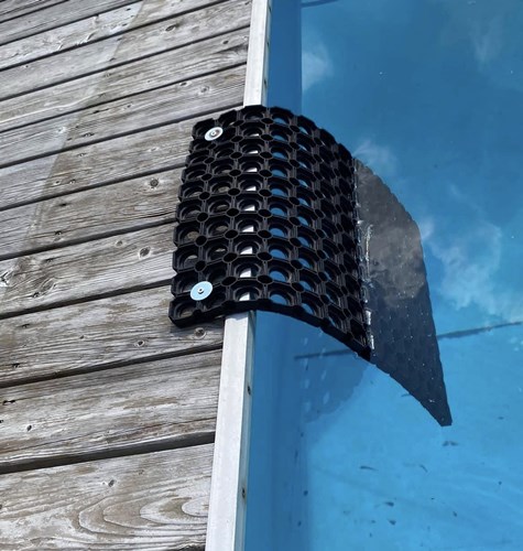 Afbeelding bij Voorkomen dat dieren verdrinken in zwembad of vijver