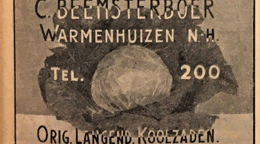 Afbeelding bij Weeuwenteelt. Niet echt vergeten groente, maar wel vergeten moestuin.